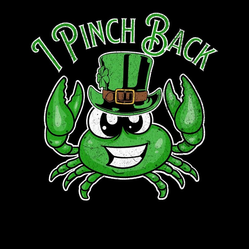 St. Patty's Patrick's I pinch back crab