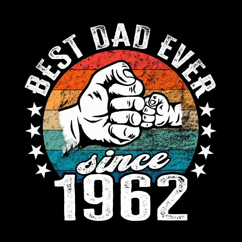 Bester Papa der Welt seit 1962 Vatertag