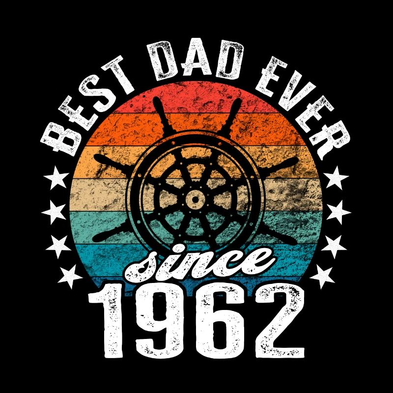 Bester Papa der Welt seit 1962 Kapitän