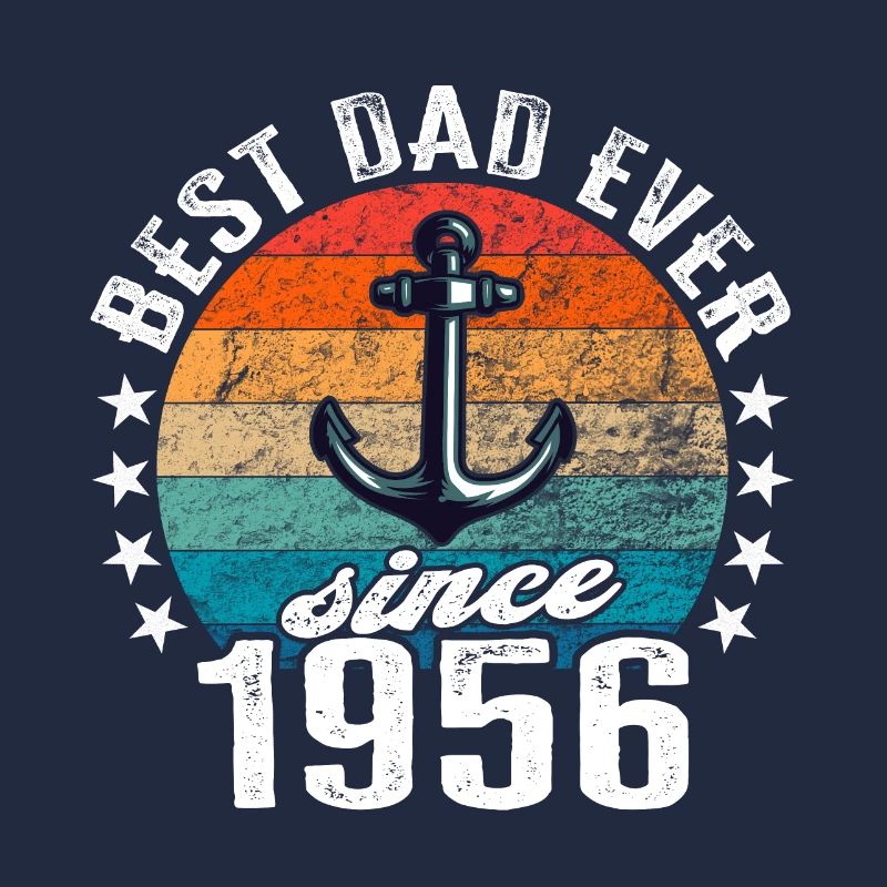 Bester Papa der Welt seit 1956 Anker