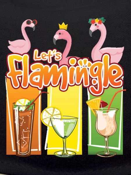 Lets Flamingle Awesome Flamingo Bird