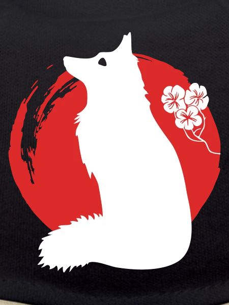 Fox Silhouette Japanese