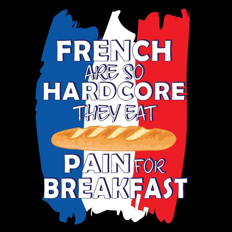 Les Français sont tellement hardcore qu’ils mangent de la douleur au petit-déjeuner