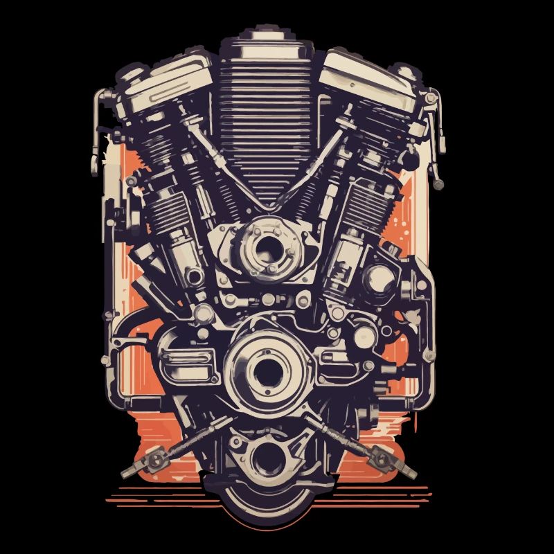 Motor Engineer Motor Vehicle Mechanic Vintage