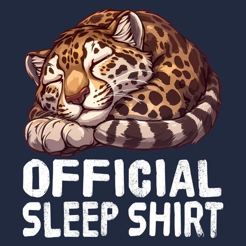 Offizielles Schlafshirt Clouded Clouded Leopard