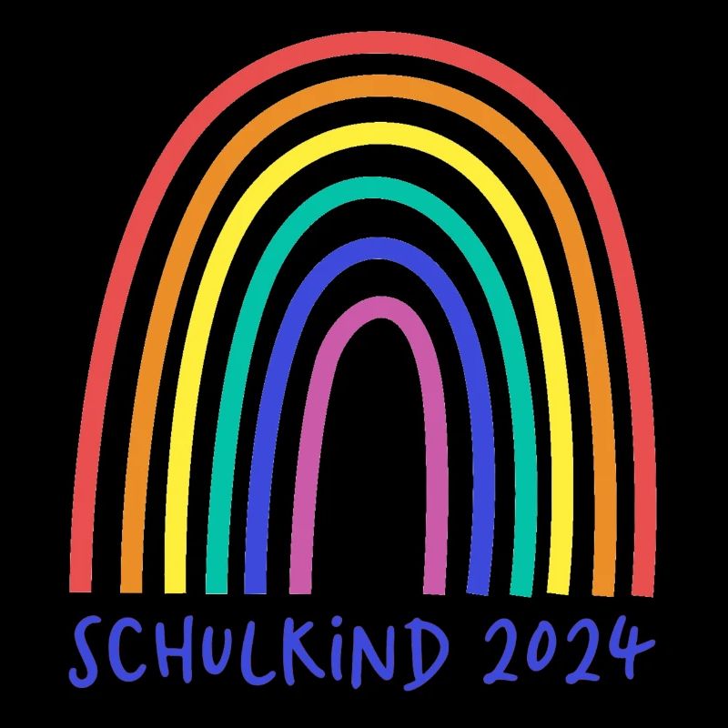 Schulkind 2024 blau