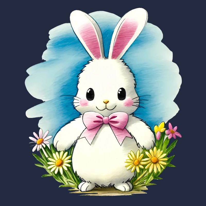 Cadeau de printemps lapin