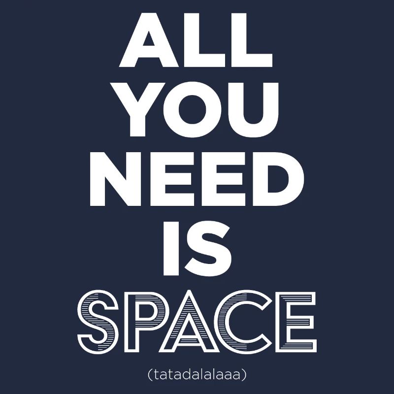 Tout ce dont vous avez besoin, c’est d’espace