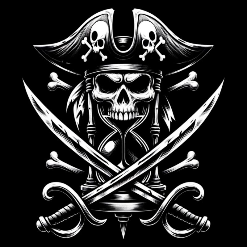 Roberts Drapeau pirate incassable