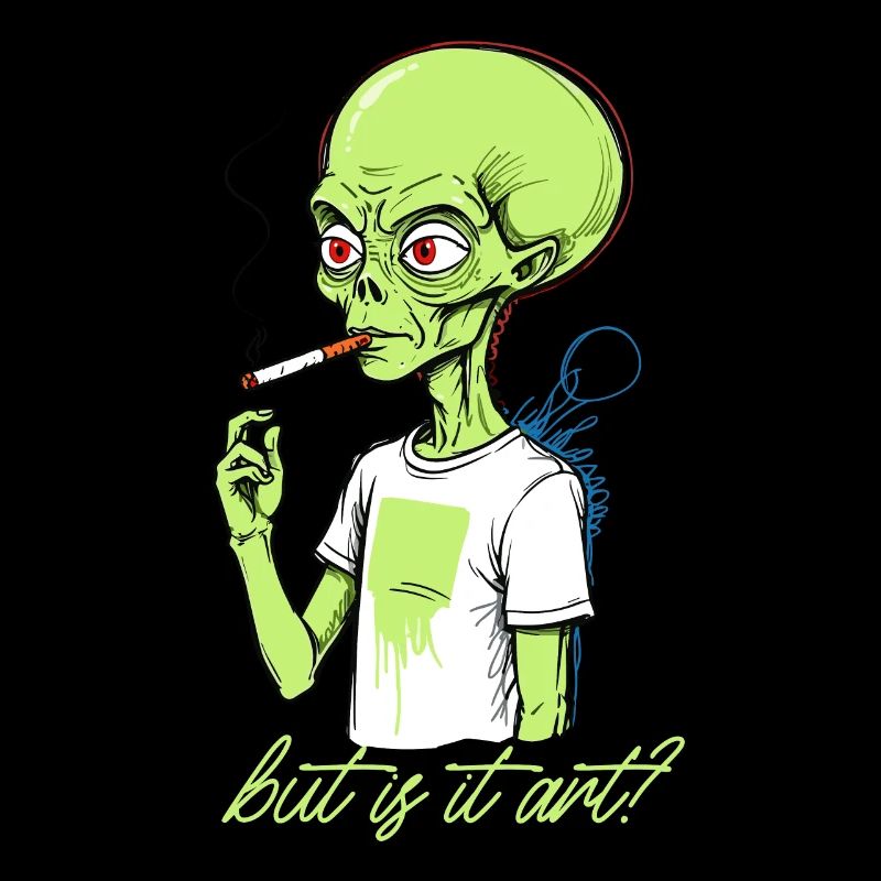 Drôle de dicton extraterrestre mais c’est de l’art