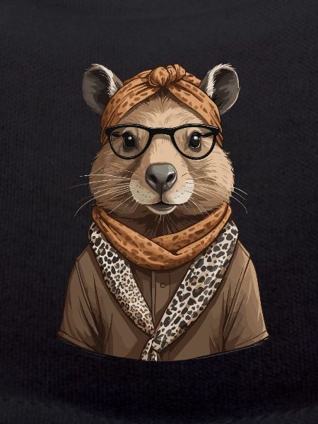 Drôle Capymama Capybara Mère Design