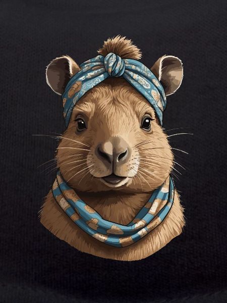 Funny Capymama Capybara Mom