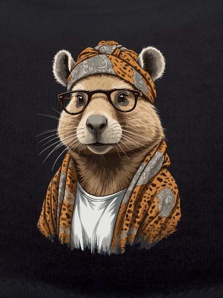 Drôle Capymama Capybara Mère Design