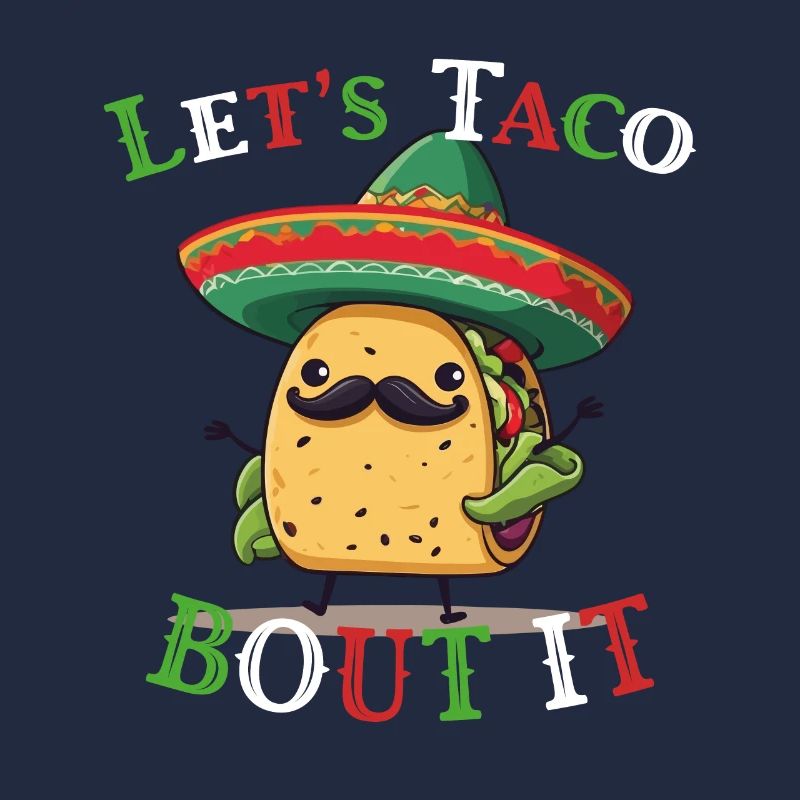 Drôle de tacos Dicton Cinco De Mayo Mexicain