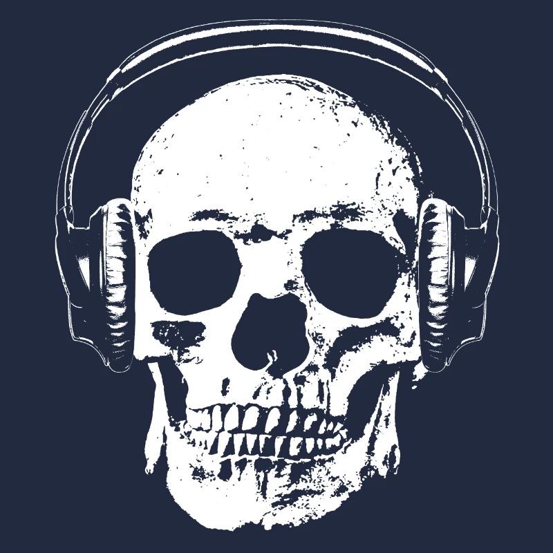 Crâne avec casque