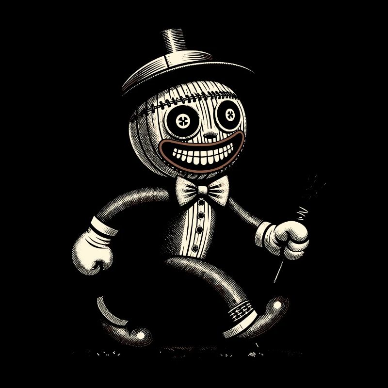 Voodoo Doll Scary Disguise Gothic Style