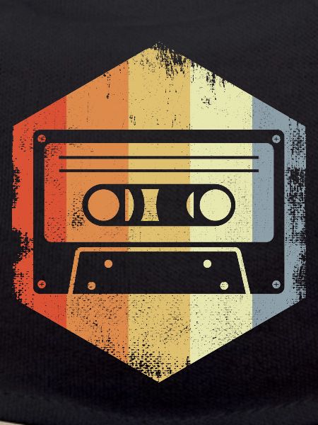Retro 80s Cassette