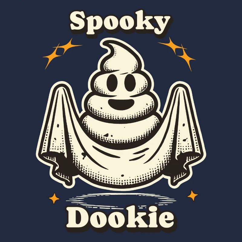 Funny poop pile ghost costume idea