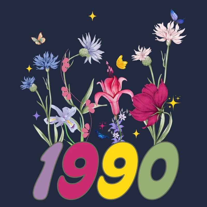 Année de naissance 1990 fleurs sauvages