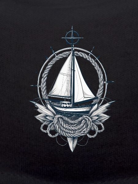 Sailboat Compass Nautical Adventure