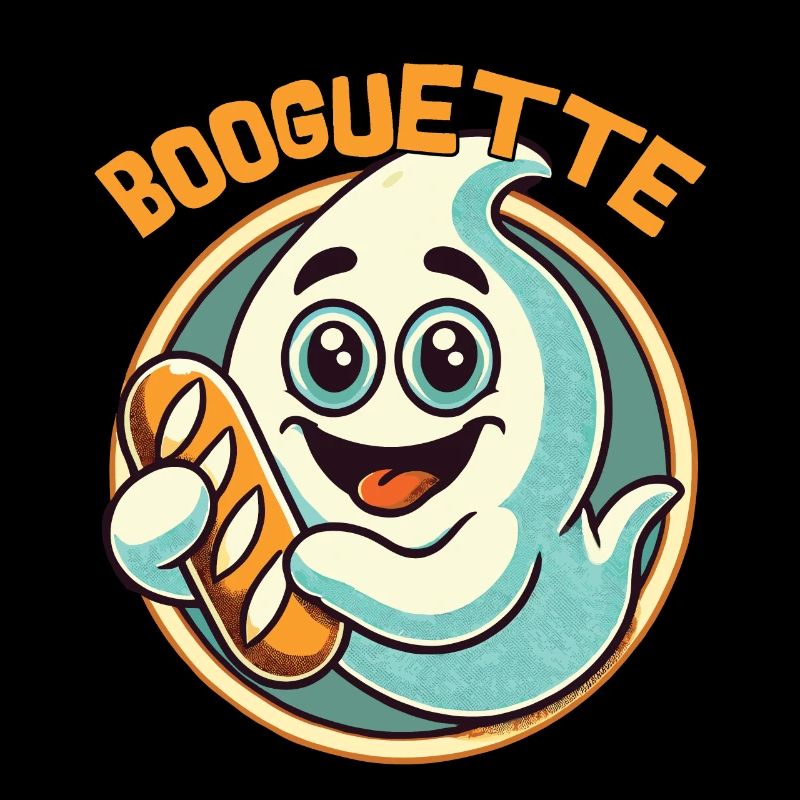 Gespenst Baguette Boogette Freude