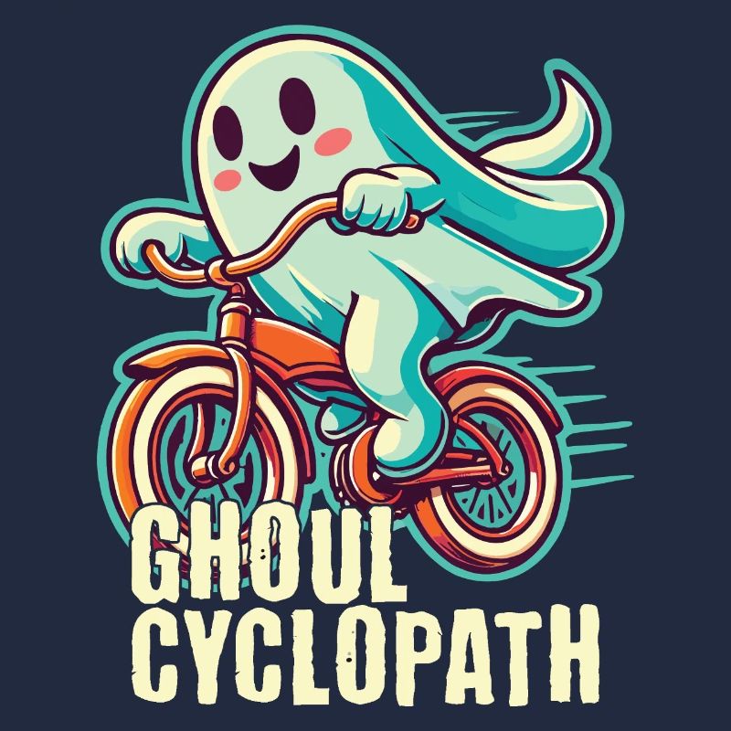 Cycling ghosts for Halloween
