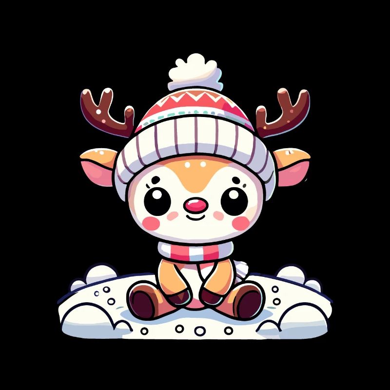 Noël mignon renne