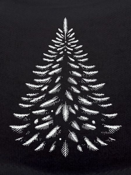 Simple Christmas Tree Silhouette