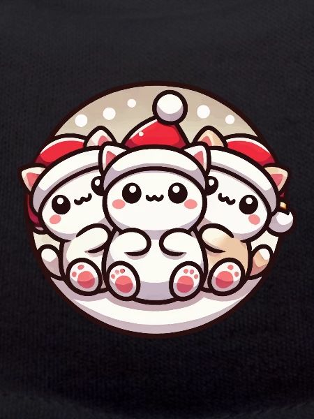 Cute Cats Christmas Joy