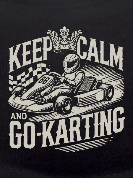 Ruhe Bewahren Und Go-Kart-Fahren