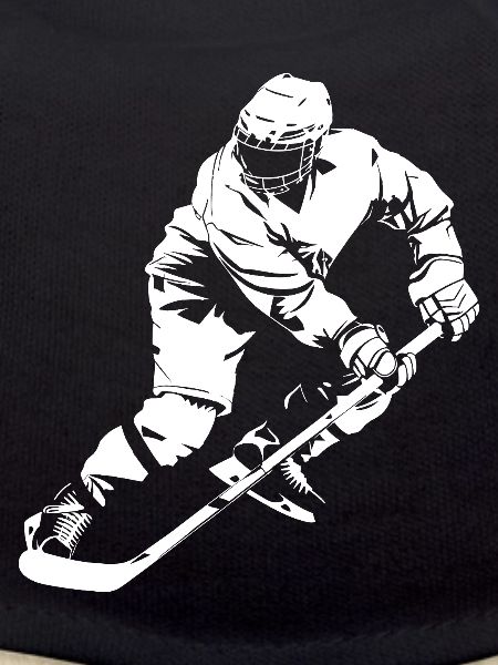 Eishockeyspieler Zeichnung