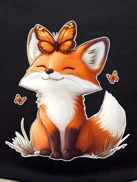 Fox and Butterfly