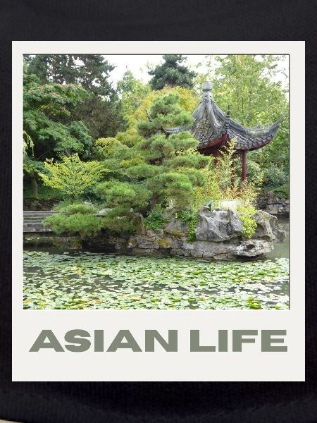 Asiatischer Gartensee Zen