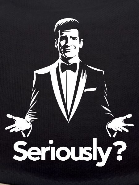 Comedic Suave Gentleman Illustration