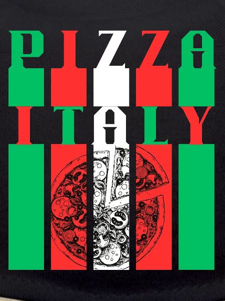 Pizza Italy Style Illustration