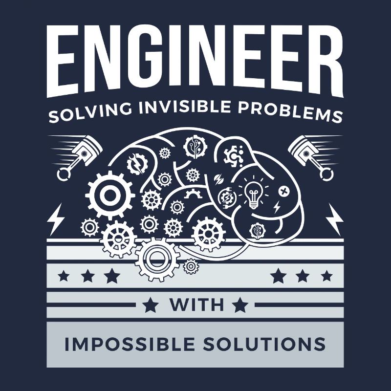 ENGINEER – Solving Invisible Problems T-Shirt