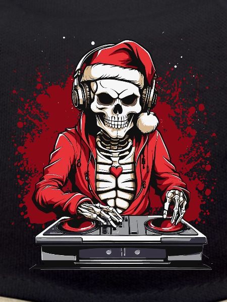 X-mas Skull Dj