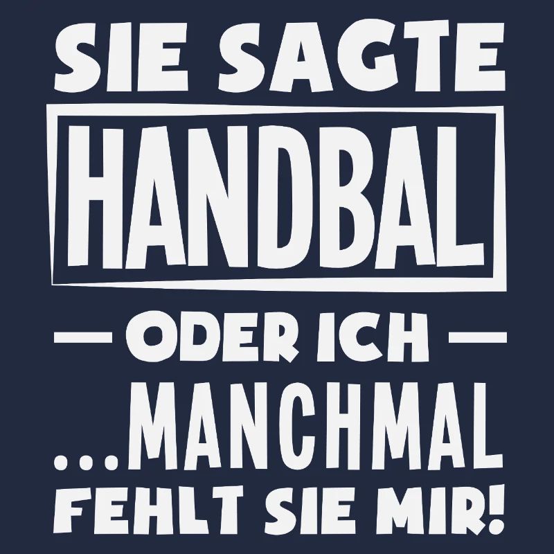 Handball oder ich – manchmal fehlt sie