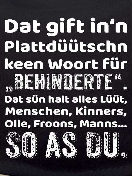 Low German Provocation Inclusion