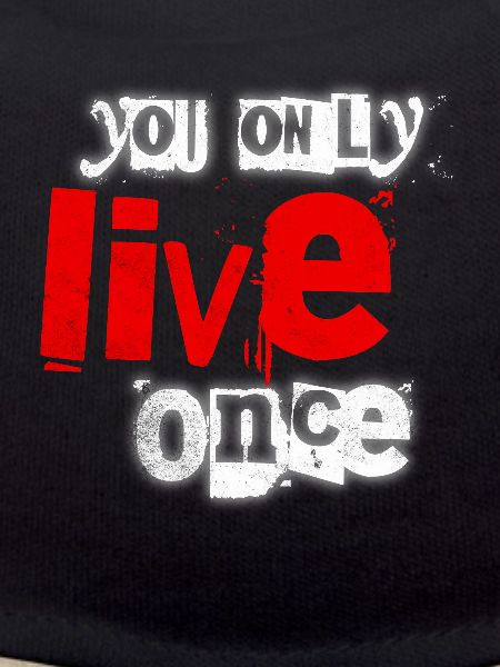 You Only Live Once Graffiti Stil