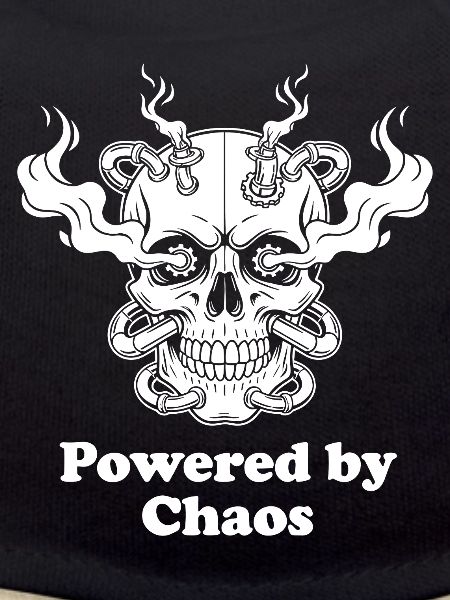 Chaos Flames Skull Pattern