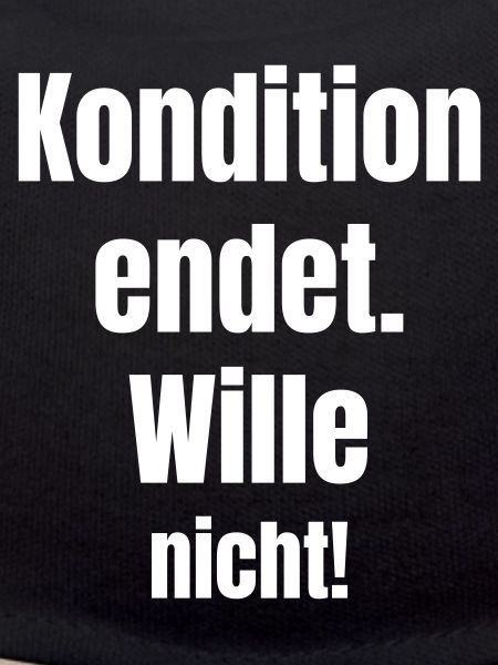 Condition does not end will