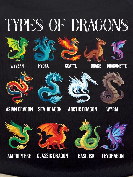 Arten von Dragons Lover Fantasy
