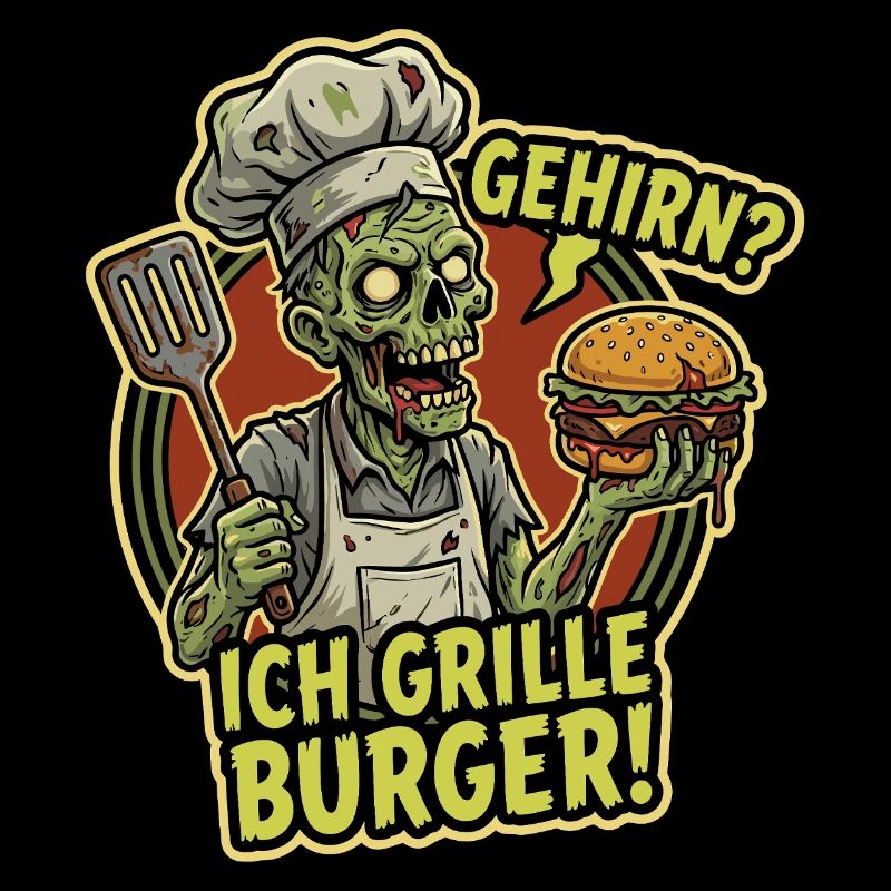 GehirnChef Grille Burger