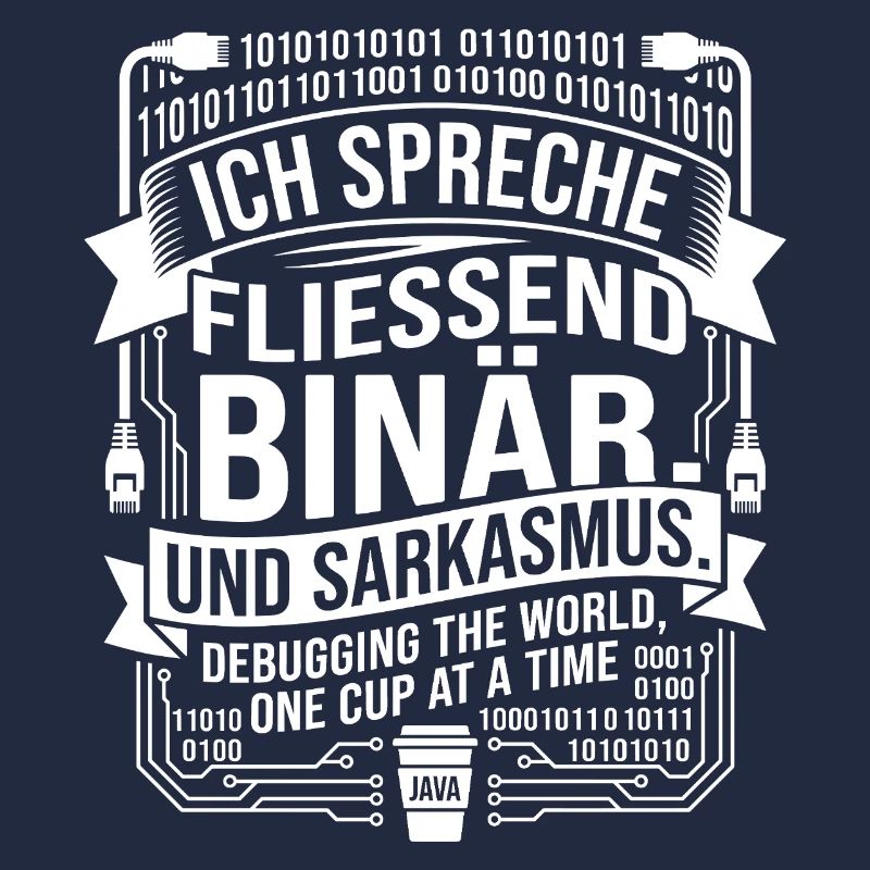 Coding Binary Coffee Sarcasm