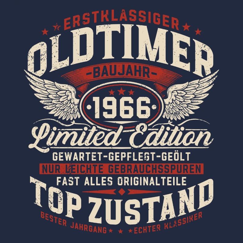  1966 Oldtimer 60. Geburtstag Geschenk Retro