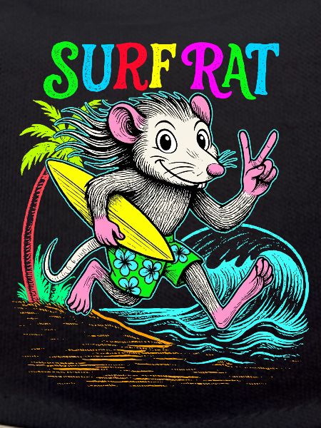 Surf Rat Surfing 