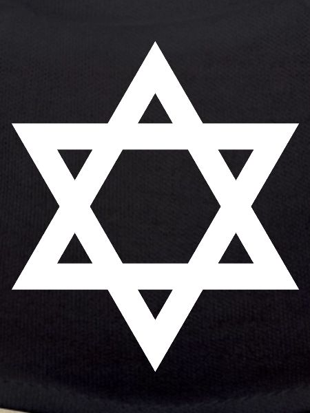 Geometric Star of David Emblem