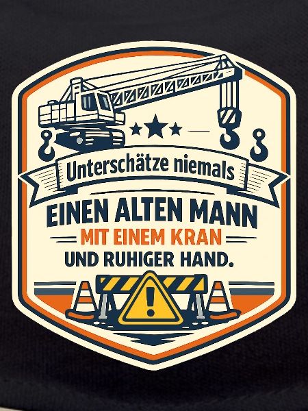 Kranmeister Alter Mann Patch