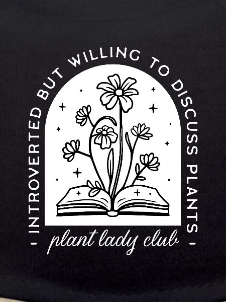 Plant lady club funny introvert